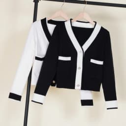 Crochet Top Knitted Ladies Sweaters Jersey Black Women's Coat Spring 2025 Cropped Blouses Cardigan Female Korean Fashion Style
