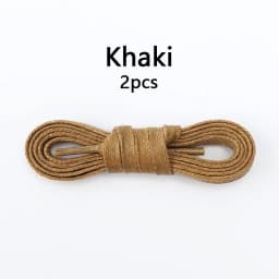 1Pair Waxed Flat Shoelaces Leather Waterproof Casual Shoes Laces Unisex Boot Shoelace Length 60 80 100 120 140 160 180 CM 1 Pair