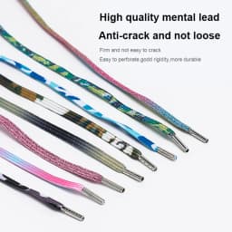 Elastic Shoelaces for Sneakers Flat Shoe Laces Outdoor Leisure Shoelace Quick Safety Kids and Adult Unisex Shoestrings 1 Pair
