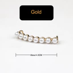Sneakers Shoelaces Decoration Metal Shoelace Buckle Pearl Shoes Charm Accessories Shiny Rhinestones Women Shoe laces Decorative