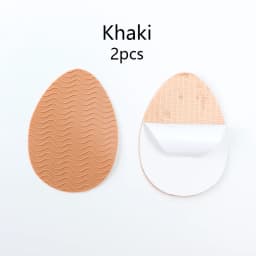Non Slip Shoes Pads Self-Adhesive Shoe Grips Rubber Anti-Slip Insoles Stick Protector Silicone Resistant High Heels Sole Cover