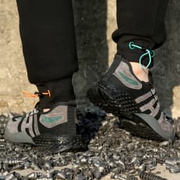 Men Work Safety Shoes Steel Toe Anti-Smashing Wear Light Comfortable Puncture-Proof Nail Penetration Resistance Security