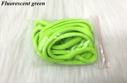 New 1 Pair Fashion High Quality Leisure Multi Color ShoeLace Outdoor Classic Round Shoelaces Sport Men and Women Shoe Laces