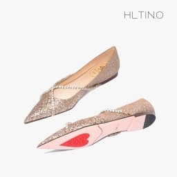 luxury women's shoes 2026 trend shoes woman Star style Comfortable Pointed Toe Shoe Backless Loafers Fashion Party Low Heel Girl