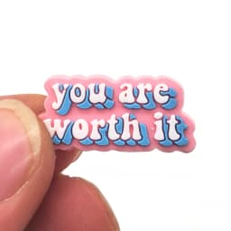1PC Inspirational English Shoes Sandals Flower Shoe Buckle PVC  Shoe Charms Soft Rubber Garden Shoes Decorative Buckle