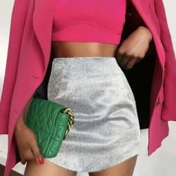 Chic Elegant Satin Women Mini Skirts High Waist Slim Thin A-Line Package Hip Bodycon Streetwear Solid Black Green Short Skirt