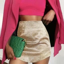 Chic Elegant Satin Women Mini Skirts High Waist Slim Thin A-Line Package Hip Bodycon Streetwear Solid Black Green Short Skirt