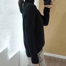 Women's Sweaters Fall Winter Warm Mock Neck Long Sleeve Casual Knitted Pullover Korean Loose Crochet Tops Kniwear Soft Jumper