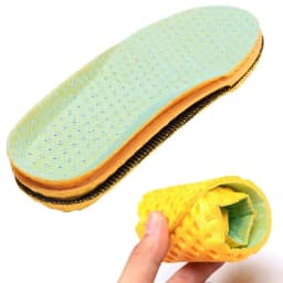 Men and Women Soft and Comfortable Running Insoles Outdoor Sport Breathable Shock Absorption Sneakers Insole Shoe Accessories