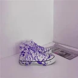 Trend Mens Canvas Shoes Cool Boys Board Shoes Colorful Graffiti Footwear Faux Blood-stained Male Sneakers Man's Vulcanized Shoes