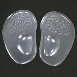 1Pair Women Silicone Gel Insoles for Shoes Forefoot Pad Insoles Inserts High Heel Insole for Shoe Inserts Pads Reduces Pain