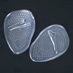 1Pair Women Silicone Gel Insoles for Shoes Forefoot Pad Insoles Inserts High Heel Insole for Shoe Inserts Pads Reduces Pain