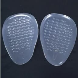 1Pair Women Silicone Gel Insoles for Shoes Forefoot Pad Insoles Inserts High Heel Insole for Shoe Inserts Pads Reduces Pain