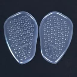 1Pair Women Silicone Gel Insoles for Shoes Forefoot Pad Insoles Inserts High Heel Insole for Shoe Inserts Pads Reduces Pain