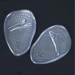 1Pair Women Silicone Gel Insoles for Shoes Forefoot Pad Insoles Inserts High Heel Insole for Shoe Inserts Pads Reduces Pain