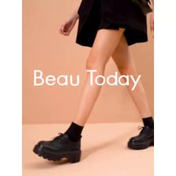 BeauToday Platform Shoes Women Genuine Cow Leather Round Cross Tied Closure Chunky Sole Ladies Casual Shoes Handmade 21894