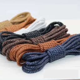 1 Pair Round Shoe Laces Leather Waxed Shoelaces Outdoor Leisure Boots Shoelace Adult Unisex Shoe Lace 60/90/120/150CM