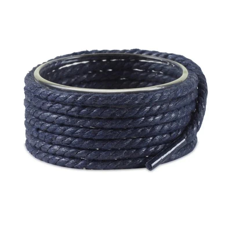 1 Pair Round Shoe Laces Leather Waxed Shoelaces Outdoor Leisure Boots Shoelace Adult Unisex Shoe Lace 60/90/120/150CM