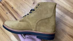DTW01 RockCanRoll Goodyear Welted Genuine Italian Cow Leather Suede Boots Custom Made Size 35-52 Super Quality Handmade