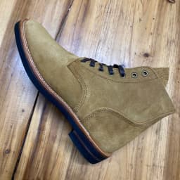 DTW01 RockCanRoll Goodyear Welted Genuine Italian Cow Leather Suede Boots Custom Made Size 35-52 Super Quality Handmade