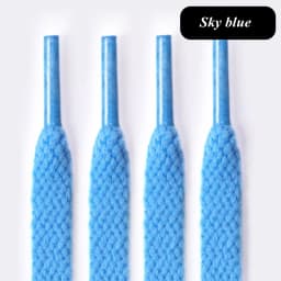Flat Shoelaces Off Sport White Leisure Women Sneaker Laces Thicken Shoelace No Elasticity Shoe Laces Shoe String Accessories AF1