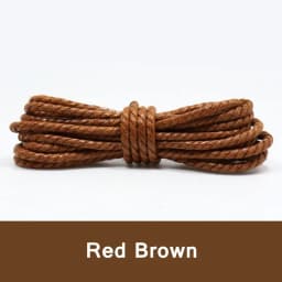 1 Pair Shoelce Casual Leather Shoelaces Waxed Round Shoe Laces Shoestring Boots Sport Shoes Cord Rope 60/90/120/150CM Accesories