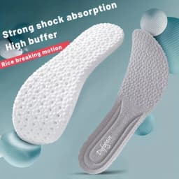 Orthopedic Memory Foam Sport Insoles Shoes Sole Cushion Running Shock-Absorbant Breathable Deodorization EVA Soft Pad