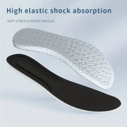 Orthopedic Memory Foam Sport Insoles Shoes Sole Cushion Running Shock-Absorbant Breathable Deodorization EVA Soft Pad