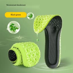 Orthopedic Memory Foam Sport Insoles Shoes Sole Cushion Running Shock-Absorbant Breathable Deodorization EVA Soft Pad