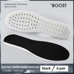 Orthopedic Memory Foam Sport Insoles Shoes Sole Cushion Running Shock-Absorbant Breathable Deodorization EVA Soft Pad