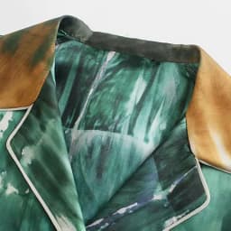 Klacwaya Za Women 2021 Summer Tie Dye Women Blouses Long Sleeve Loose Casual Blouses Vintage Female Shirts Blusas Chic