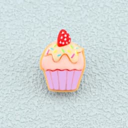 Shoelaces Decoration Clips Shoe Laces Buckle Cartoon Crown Cake Candy Macaron Color Shoes Accessories for Girl Children's 1PCS