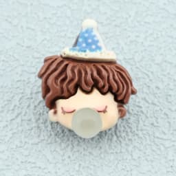 Shoelaces Decoration Clips Shoe Laces Buckle Cartoon Crown Cake Candy Macaron Color Shoes Accessories for Girl Children's 1PCS