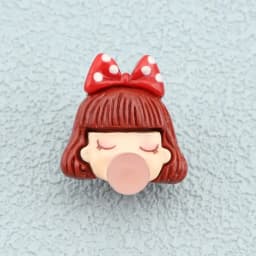 Shoelaces Decoration Clips Shoe Laces Buckle Cartoon Crown Cake Candy Macaron Color Shoes Accessories for Girl Children's 1PCS