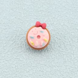 Shoelaces Decoration Clips Shoe Laces Buckle Cartoon Crown Cake Candy Macaron Color Shoes Accessories for Girl Children's 1PCS