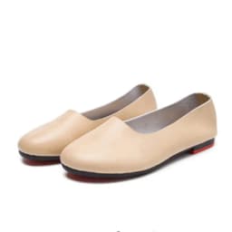 AIYUQI Women Flats Shoes Genuine Leather Ladies Shoes Large Size 41 42 43 Casual Lightweight Non-Slip 2026 New Women Loafers