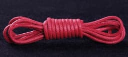 1 Pair Cotton Waxed Shoelaces Round Oxford Shoe Laces  Boots Laces Waterproof Leather Shoelace Women Men Shoes Accessories