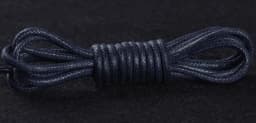 1 Pair Cotton Waxed Shoelaces Round Oxford Shoe Laces  Boots Laces Waterproof Leather Shoelace Women Men Shoes Accessories