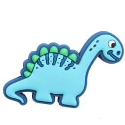 Hot Selling 12pcs Cartoon Dinosaur PVC Accessories Shoe Charms Cute Shoe Buckle Decorations fit Wristband Party Kid's Gifts