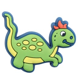 Hot Selling 12pcs Cartoon Dinosaur PVC Accessories Shoe Charms Cute Shoe Buckle Decorations fit Wristband Party Kid's Gifts
