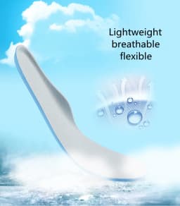 1 Pair Sports Shock Insoles Stretch Breathable Deodorant Running Cushion Breathable Sweat Men and Women Insoles for Sneakers