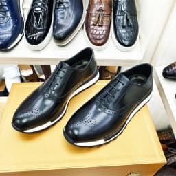 Casual Men's Leather Shoes Genuine Leather Comfortable Fashion Sneakers Handmade Sequin Casual Shoes Dating Banquet Men's Shoes