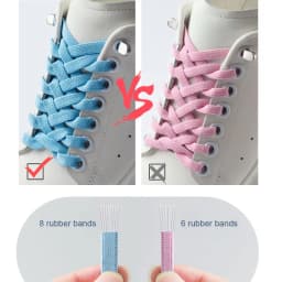 New Upgrades Widen 8MM Flat Elastic Laces Sneakers Shoelaces Without Ties Kids Adult Quick Lace Rubber Sports Shoestring 1Pair