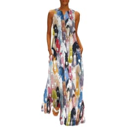 Horse Pack Dress Spring Cool Horses Love Street Style Bohemia Long Dresses Woman Pattern Vintage Maxi Dress 3XL 4XL 5XL