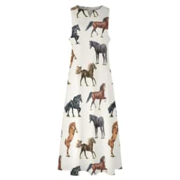Horse Pack Dress Spring Cool Horses Love Street Style Bohemia Long Dresses Woman Pattern Vintage Maxi Dress 3XL 4XL 5XL