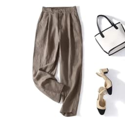 Vintage Linen Women's Pants Casual Elastic Waist Button Up Korean Fashion Harajuku Trouser Streetwear Sweatpants