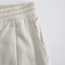 Vintage Linen Women's Pants Casual Elastic Waist Button Up Korean Fashion Harajuku Trouser Streetwear Sweatpants