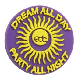1Pcs Shoe Charms Circle Funny Rainbow Dream Interesting Character Designer PVC Shoes Buckles For Kids Party Gift