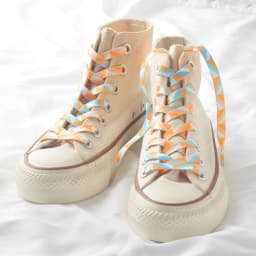 Ice Cream Colorful Shoe Laces for Tennis Flat Gradient Shoelaces for Sneakers Rainbow High Sports Shoelace Women Man Shoestrings