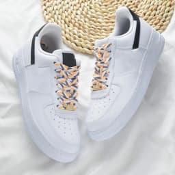 Ice Cream Colorful Shoe Laces for Tennis Flat Gradient Shoelaces for Sneakers Rainbow High Sports Shoelace Women Man Shoestrings